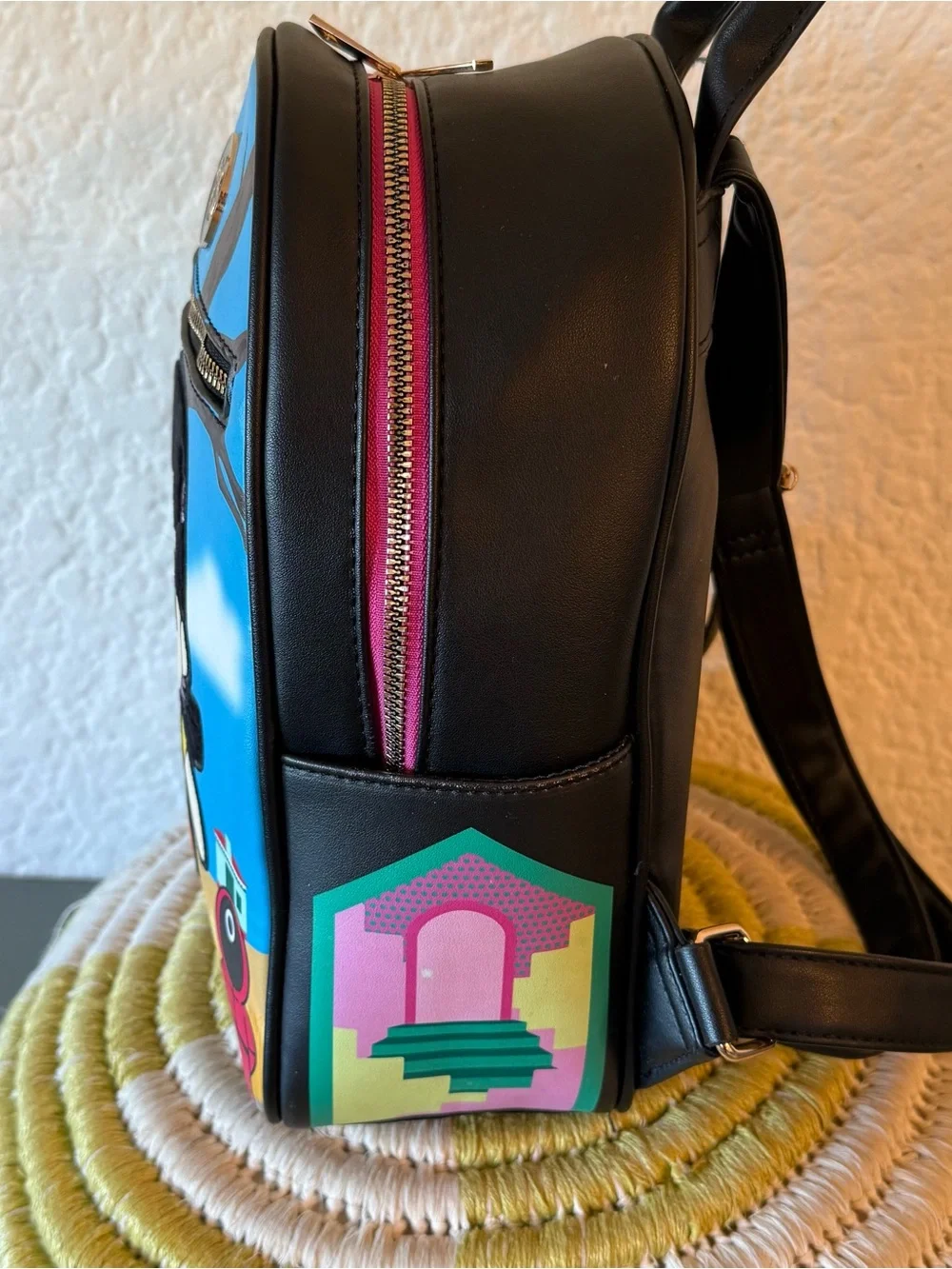 Hot Game Squid Game Doll Lenticular Mini Backpack